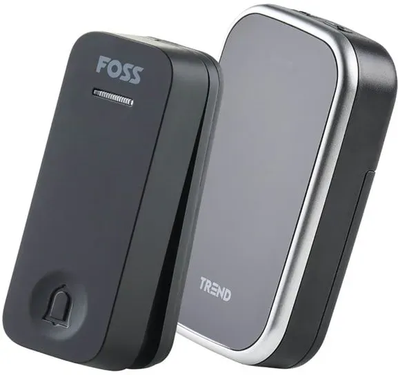 TREND Doorbell BLUU1 NOVUS Battery Black