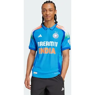 Adidas Indien Cricket One Day International Trikot BLAU L