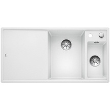 Blanco Axia III 6 S rechts weiß + Excenterbetätigung + InFino + Glasschneidbrett