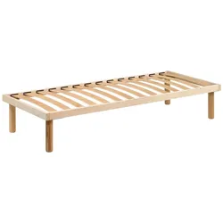 Dmora Einzelbettbasis Mariachiara, Orthopädische Unterlage mit Holzlatten, 100% Made in Italy, Cm 80x190h 31