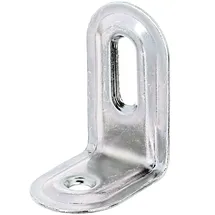 GAH Alberts Verstellwinkel 28x40x22x1mm Stahl roh, gelb galvanisch verzinkt