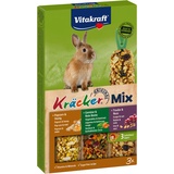 Vitakraft Kräcker Trio-Mix Zwergkaninchen Kleintiersnack