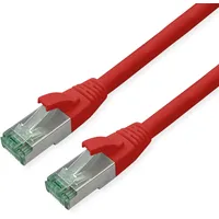 Roline RM Patchkabel Kat.6A S/FTP (PiMF), rot, 0,3 m