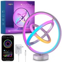 Lepro AI Smart Tischlampe Mehrfarbig