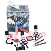 ZMILE Cosmetics Beauty Adventskalender 'Blue Magic' - 24 Überraschungen zum Schminken und Stylen im trendigen Würfel-Adventskalender mit veganer Kosmetik