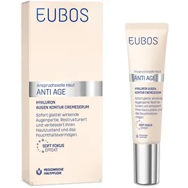 Eubos Sensitive Hyaluron Augen Kontur CremeSerum 15 ml