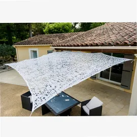 WERKA PRO Sichtschutzplane 400 x 500 cm Weiß Polyester