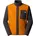 Yumiori Full Zip Agate Orange/Asphalt grey/sumac