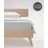 Jersey 90 x 200 - 100 x 220 cm silber