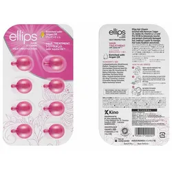 Vitamine Ellips Hair Treatment Tabletten Mit Thermoschutz Arganöl