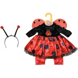 Zapf Creation Dolly Moda Marienkäfer-Kostüm Mehrfarbig (871492)
