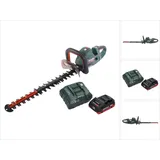 Metabo HS 18 LTX BL 55 Akku Heckenschere 18 V 50 cm Brushless + 1x Akku 4,0 Ah + Ladegerät