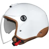 NEXX Y.10 Sunny Jetmhelm (White,XL (61/62))