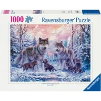 Ravensburger Erwachsenenpuzzle 1000 Teile - Arktische Wölfe