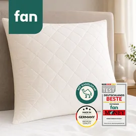 fan Kamelhaar Kopfkissen 40 x 80 cm Beige