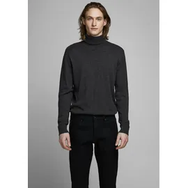 JACK & JONES Rollkragenpullover Dunkelgrau XS