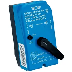 Wolf Motor Steckverbindung auf/zu EMV110 HB (230VAC), Nachfolge-Art.-Nr. 274750199 2747501