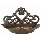 Esschert Design Wandfutterschale Vogel 0 x 0 cm Braun
