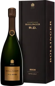 Champagner Bollinger - R.D. 2008 - Holzkiste