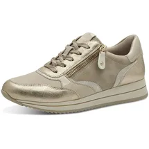 Jana Damen Sneaker Weit Gold 40