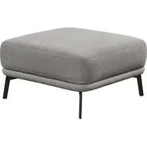 Schöner Wohnen Hocker Pearl 80 x 45 x 80 cm grau
