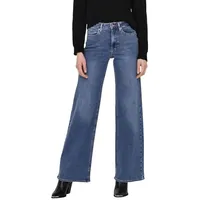 Only ONLMADISON BLUSH HW Wide DNM CRO372 NOOS Blue/Medium Blue Denim S(36)/34