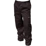 Result Unisex Arbeitshose/Action-Hose (5XL) (Schwarz) - 5XL