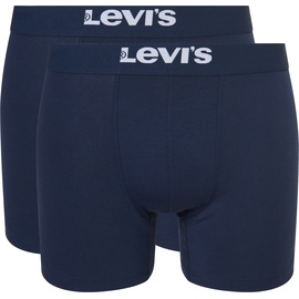Levis Levis, Herren, Unterhosen, Basic BoxerBrief, Blau, (XL, 2er Pack)