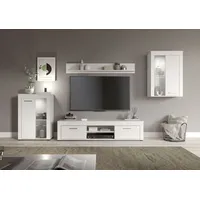 INOSIGN Wohnwand »Aosta, 4-tlg., bestehend aus: 2x Vitrine, Lowboard