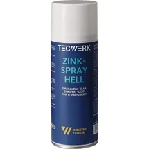 tecwerk Zinkspray hell Weißalu 0,4 l