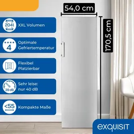 Exquisit GS5271-NF-H-040D Silber