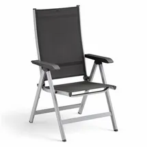 Kettler BasicPlus Multipositionssessel 61 x 65 x 109 cm silber/anthrazit klappbar
