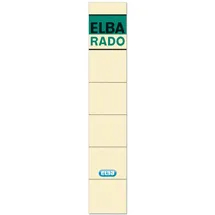 Elba Ordneretiketten 100420941 Chamois 34 x 190 mm 10 Blatt