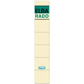 Elba Ordneretiketten 100420941 Chamois 34 x 190 mm 10 Blatt