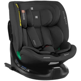 KIKKABOO Kindersitz i-Tour i-Size (40-150 cm) Gruppe 0+/1/2/3, Isofix, drehbar schwarz