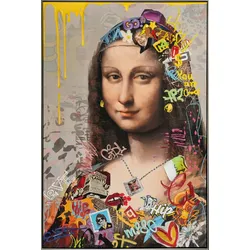 Keilrahmenbild MONA LISA (BH 82.50x122.50 cm) - bunt - BH 82.50x122.50 cm