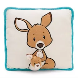 Nici: Kissen mit Känguru-Motiv - 30 x 30 cm