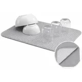 Kela Abtropfmatte Rapida 100%Polyester grau
