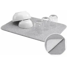 Kela Abtropfmatte Rapida 100%Polyester grau