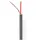 Nedis Mikrofonkabel | 2 x 0.12 mm2 Kupfer 100.0 m rund PVC Dunkelgrau Rolle (100 m), Audiokabel