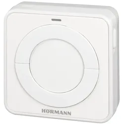 Hörmann Wandtaster, Funk Innentaster FIT 2-1 BS - für 2 Funktionen, 8x8x4,5 cm