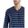 Götzburg Pyjama Schlafanzug lang Blau XL