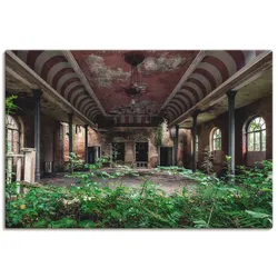 Artland Wandbild »Lost Places - Tanzsaal - verlassen«, Gebäude, (1 St.), als Leinwandbild, Poster in verschied. Größen Artland Farbe Bild(er): bunt
