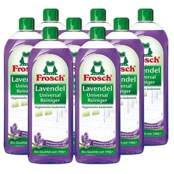 FROSCH 8x Frosch Lavendel Universal-Reiniger 750 ml Allzweckreiniger