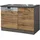 kochstation Spülenschrank KS-Trier 110 x 60 x 85 cm Grau