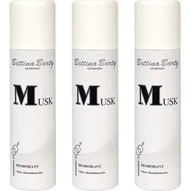 Bettina Barty Musk Deodorant Spray 3 x 150 ml