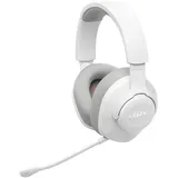 JBL Quantum 360 Kabellose Over-Ear Gaming-Kopfhörer mit 2,4 GHz/Bluetooth Dual Wireless-Verbindung, 22-Stunden-Akku, Multi-Plattform-Kompatibilität, abnehmbarem Mikrofon mit Stummschaltung, Weiß