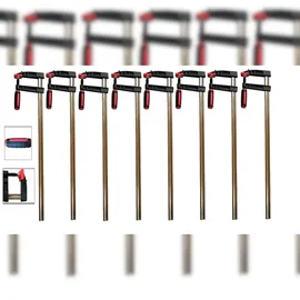 Vago-Tools 8x Profi Schraubzwinge 300x80 Zwinge Temperguß