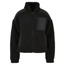 URBAN CLASSICS Sherpa Mix Jacke Black 5XL