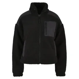 URBAN CLASSICS Sherpa Mix Jacke Black 5XL